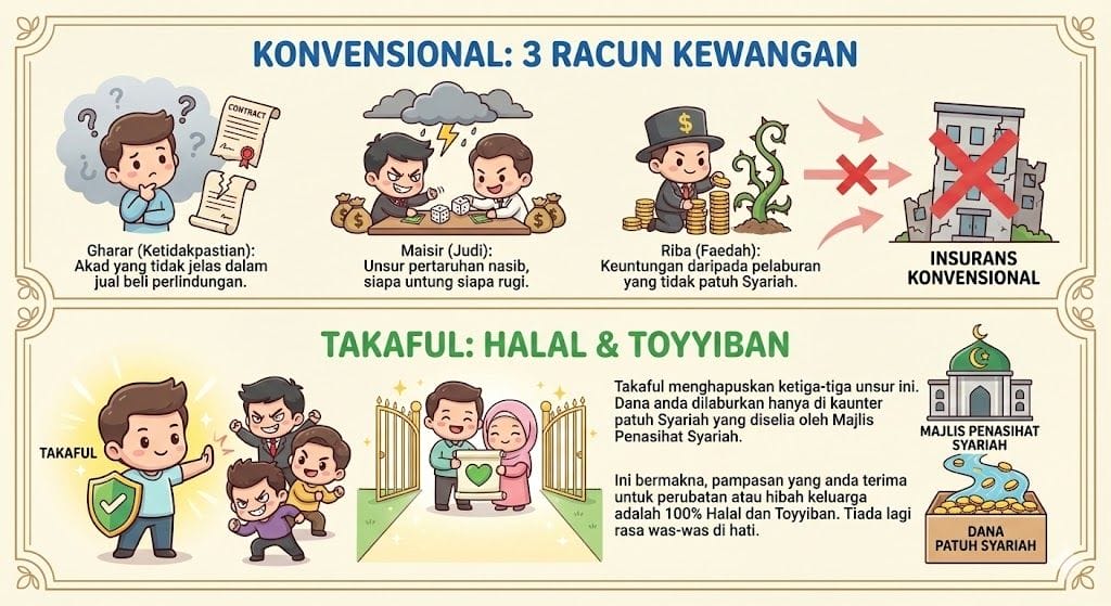 Bukan Sekadar Insurans Islamik: Bongkar Realiti Sebenar Takaful & Kenapa Anda Wajib Tukar Sekarang
